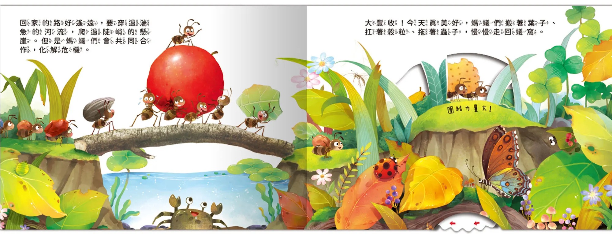 成長歷險立體繪本-小螞蟻要團結
